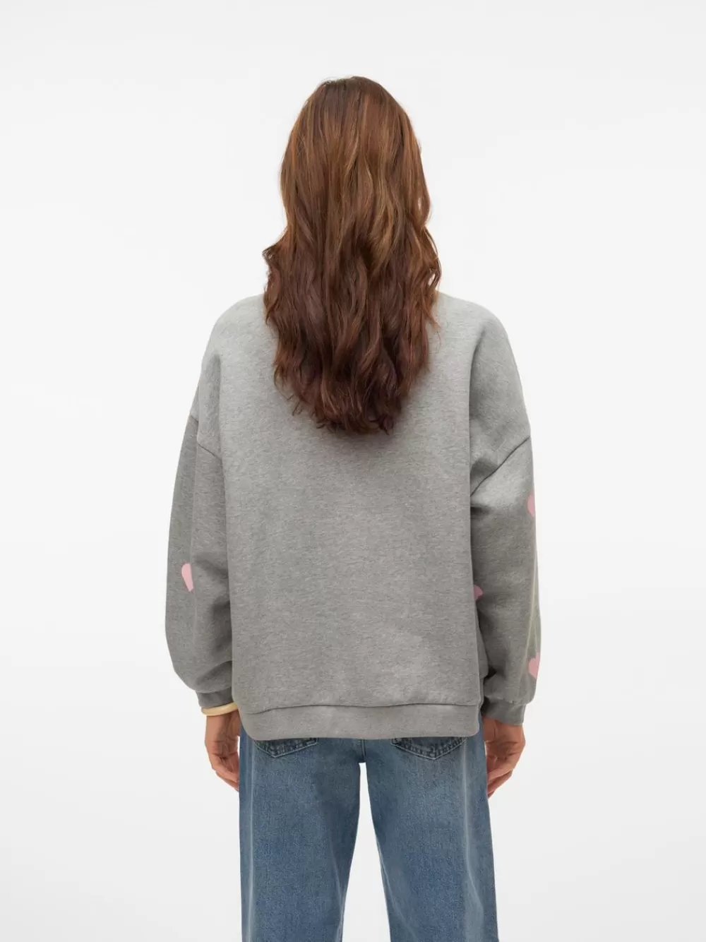 VERO MODA SNHOA Svetarit Light Grey Melange Clearance