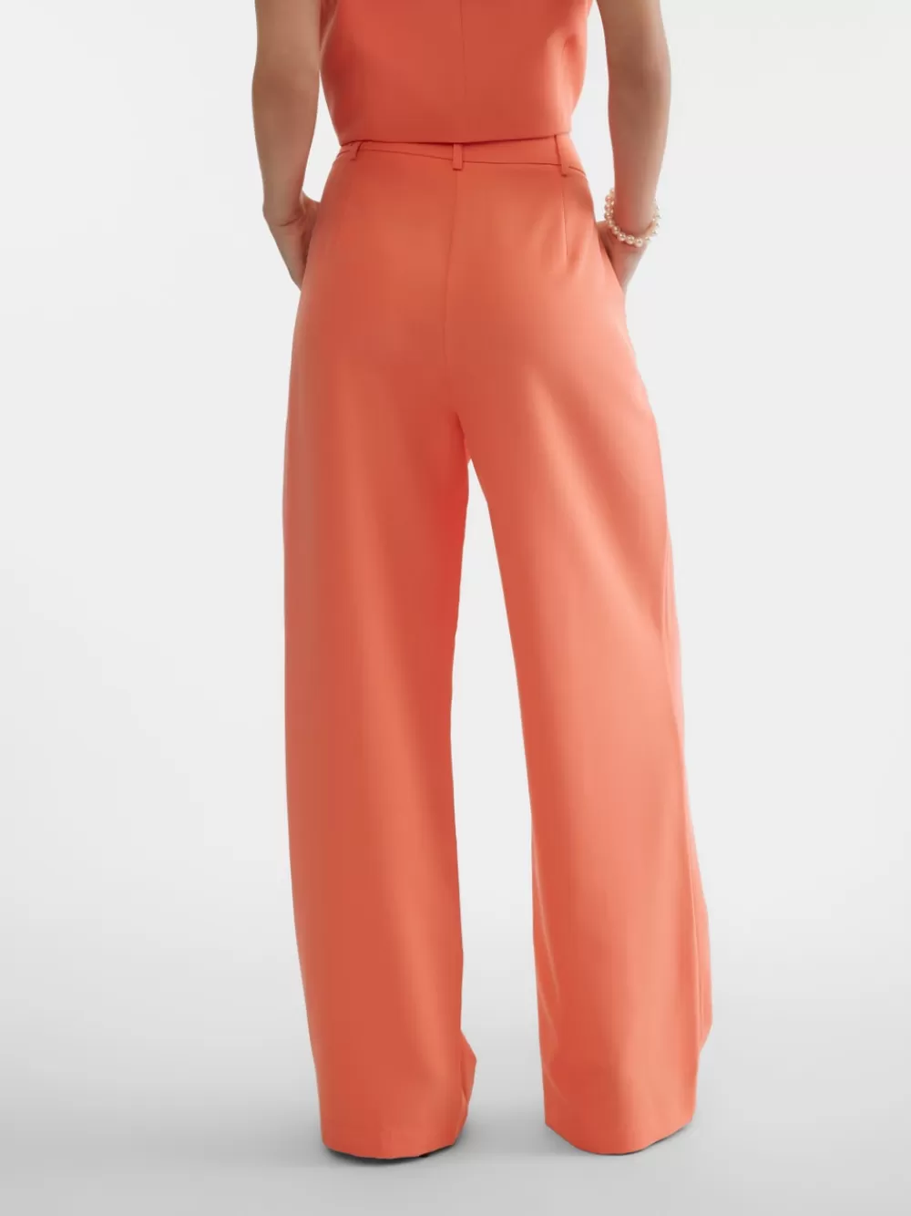 VERO MODA SNJENNIFER Suorat housut Camellia Flash Sale
