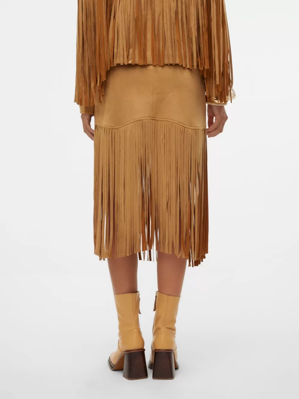 VERO MODA SNMALLY Lyhyt hame Inca Gold Outlet