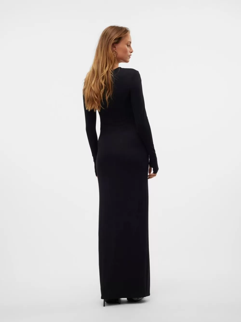 VERO MODA SNOLIVIA Pitkä mekko Black Best