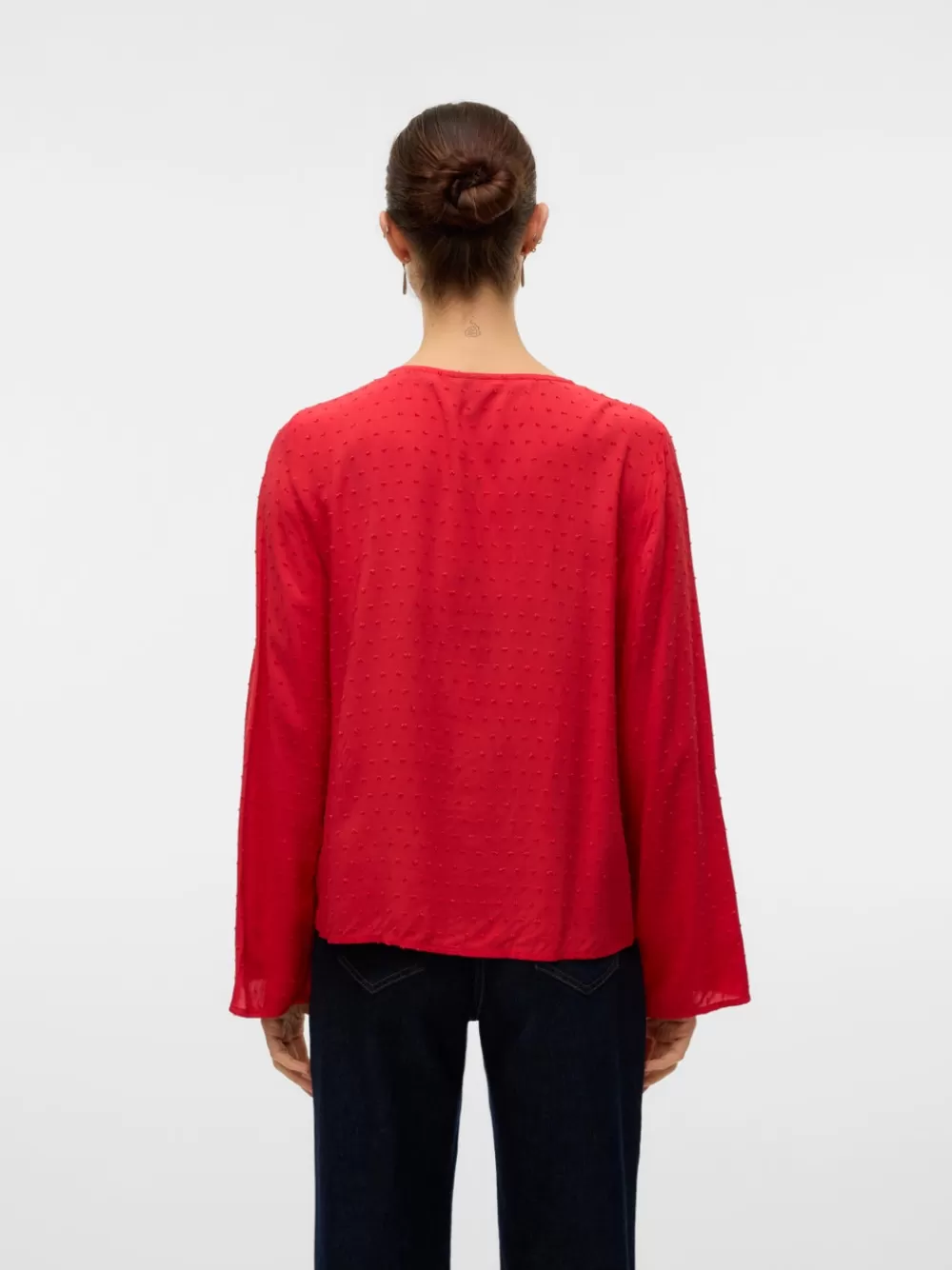 VERO MODA SNRONJA Topit High Risk Red Hot