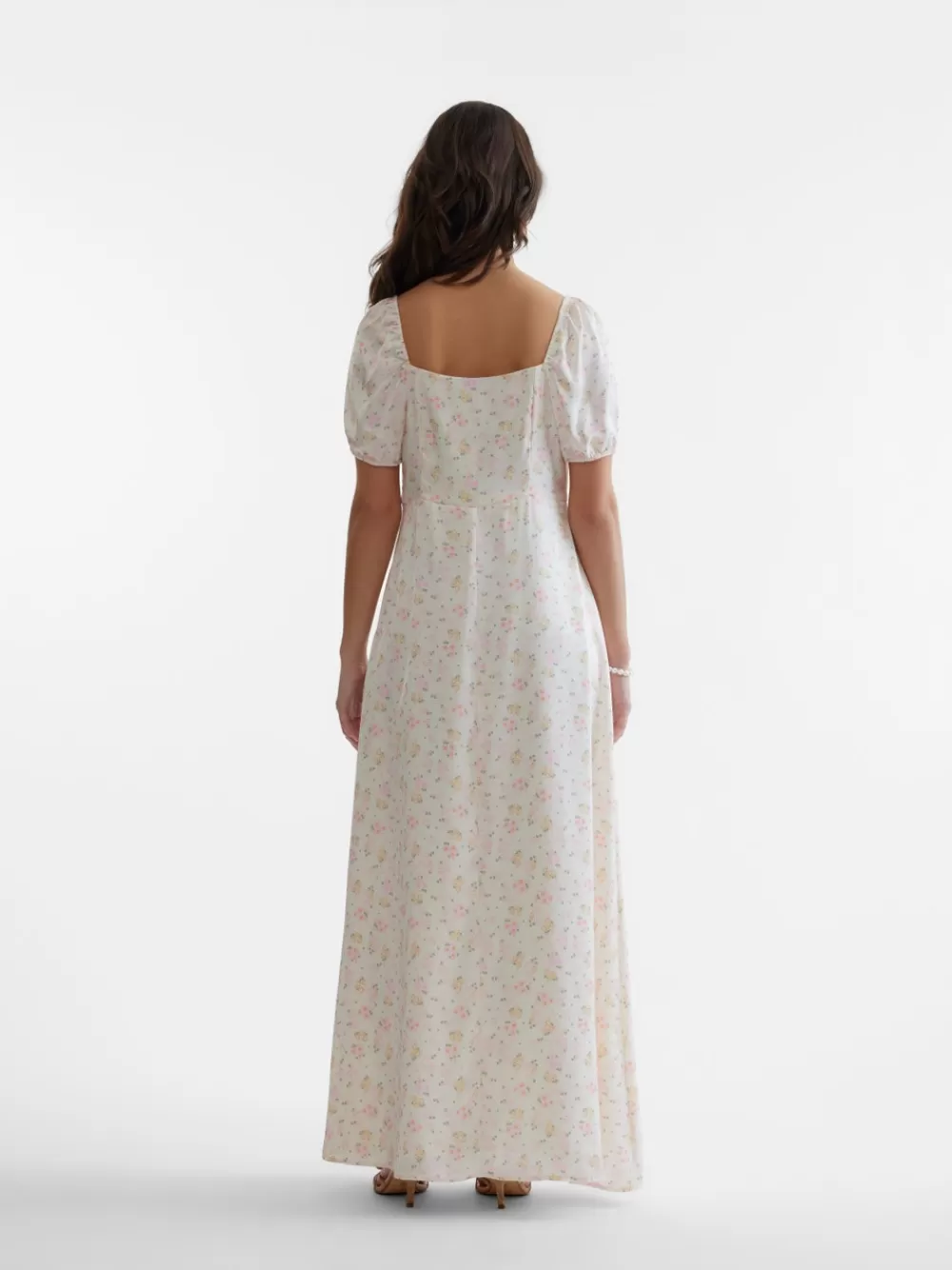 VERO MODA SNSALLY Pitkä mekko White Swan Discount
