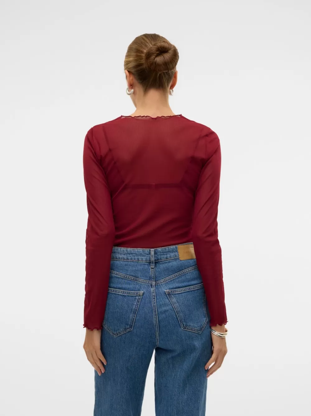 VERO MODA SNSHIMMER Topit Cabernet Outlet
