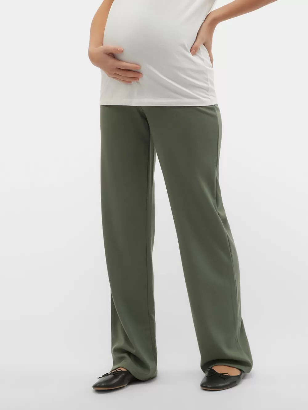VERO MODA Straight fit Korkea vyötärö Housut Laurel Wreath Best Sale