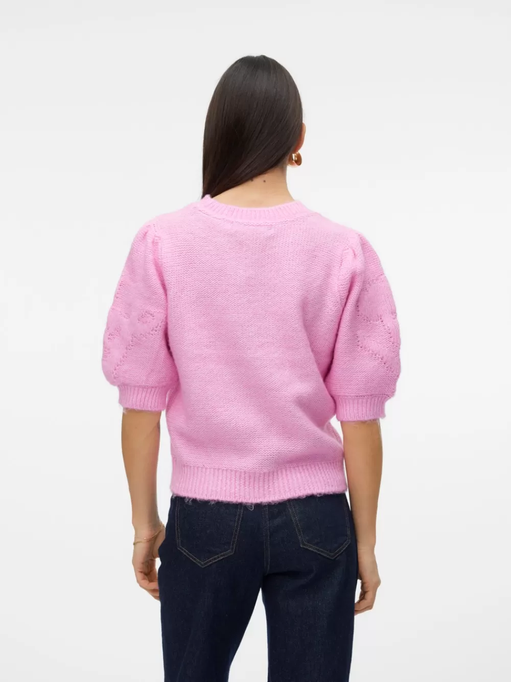 VERO MODA VMAIRE Neulepuserot Fuchsia Pink Best Sale