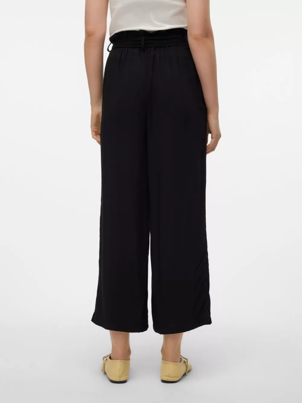 VERO MODA VMALBA Korkea vyötärö Culotte-housut Black Cheap
