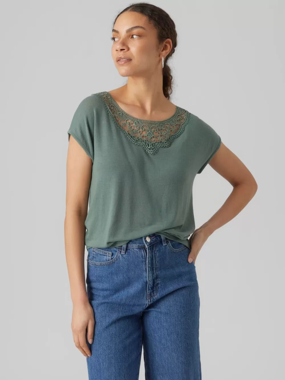 VERO MODA VMALMA Topit Laurel Wreath Clearance