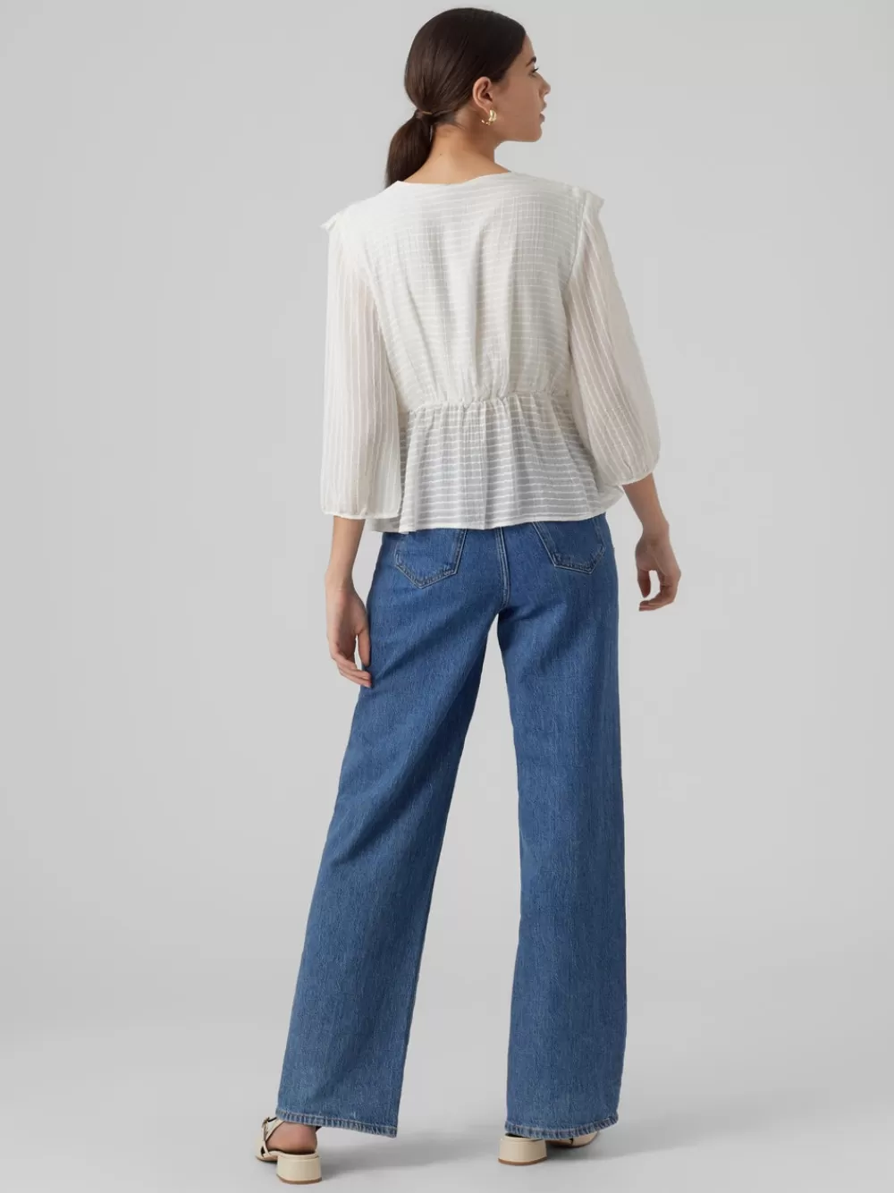 VERO MODA VMALMA Topit Snow White Best