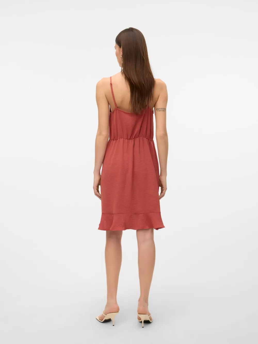VERO MODA VMALVA Lyhyt mekko Marsala Shop