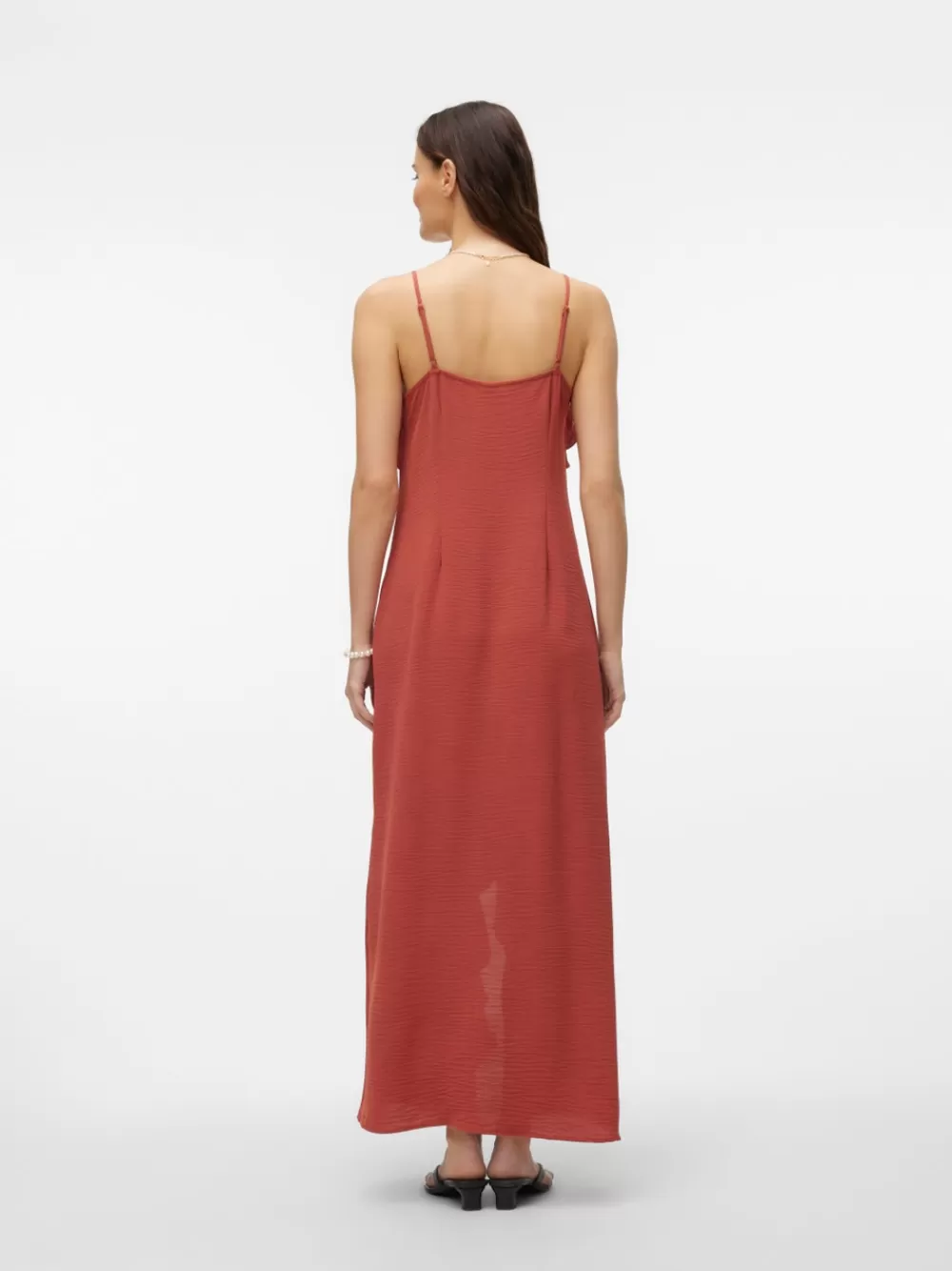 VERO MODA VMALVA Pitkä mekko Marsala New