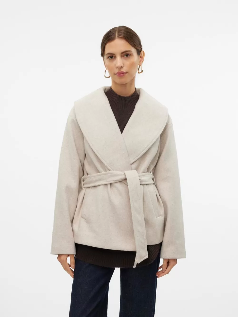 VERO MODA VMANNE Takit Oatmeal Discount