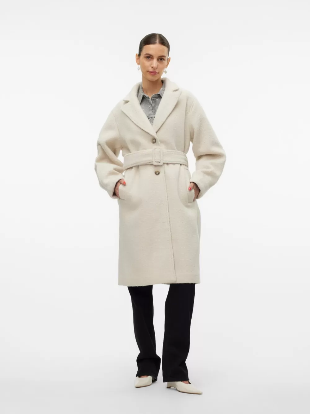 VERO MODA VMANNYROSA Takit Oatmeal Sale