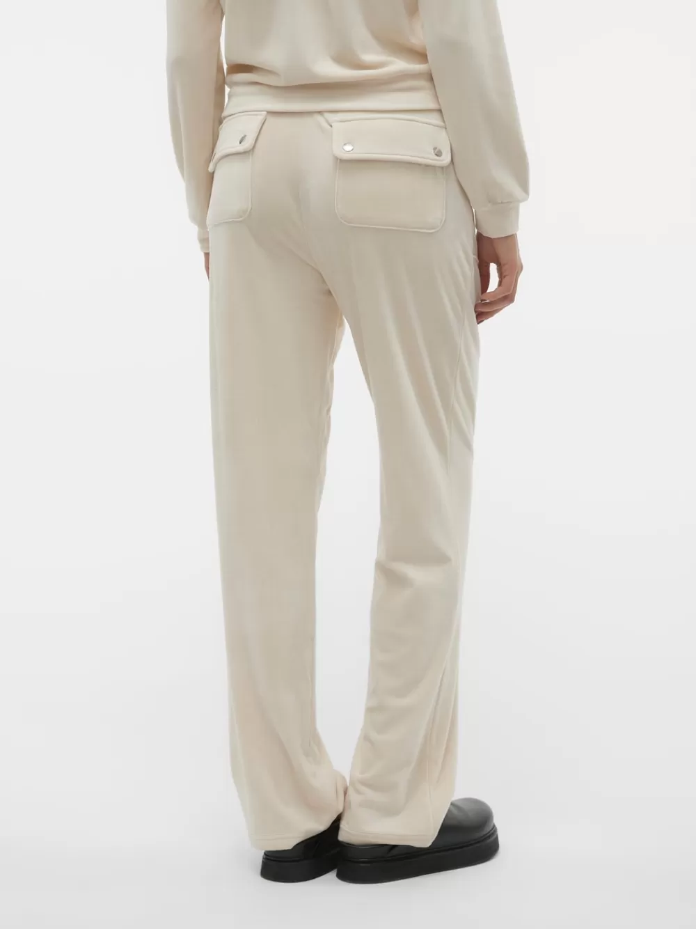 VERO MODA VMATHENA Korkea vyötärö Housut Moonbeam Outlet