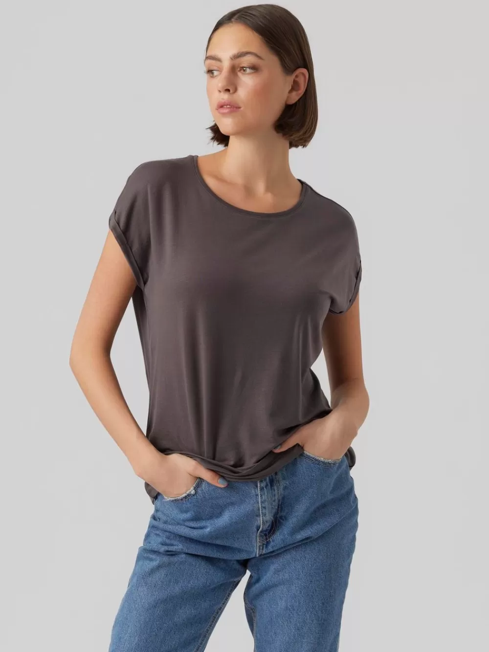 VERO MODA VMAVA T-paidat Asphalt Sale