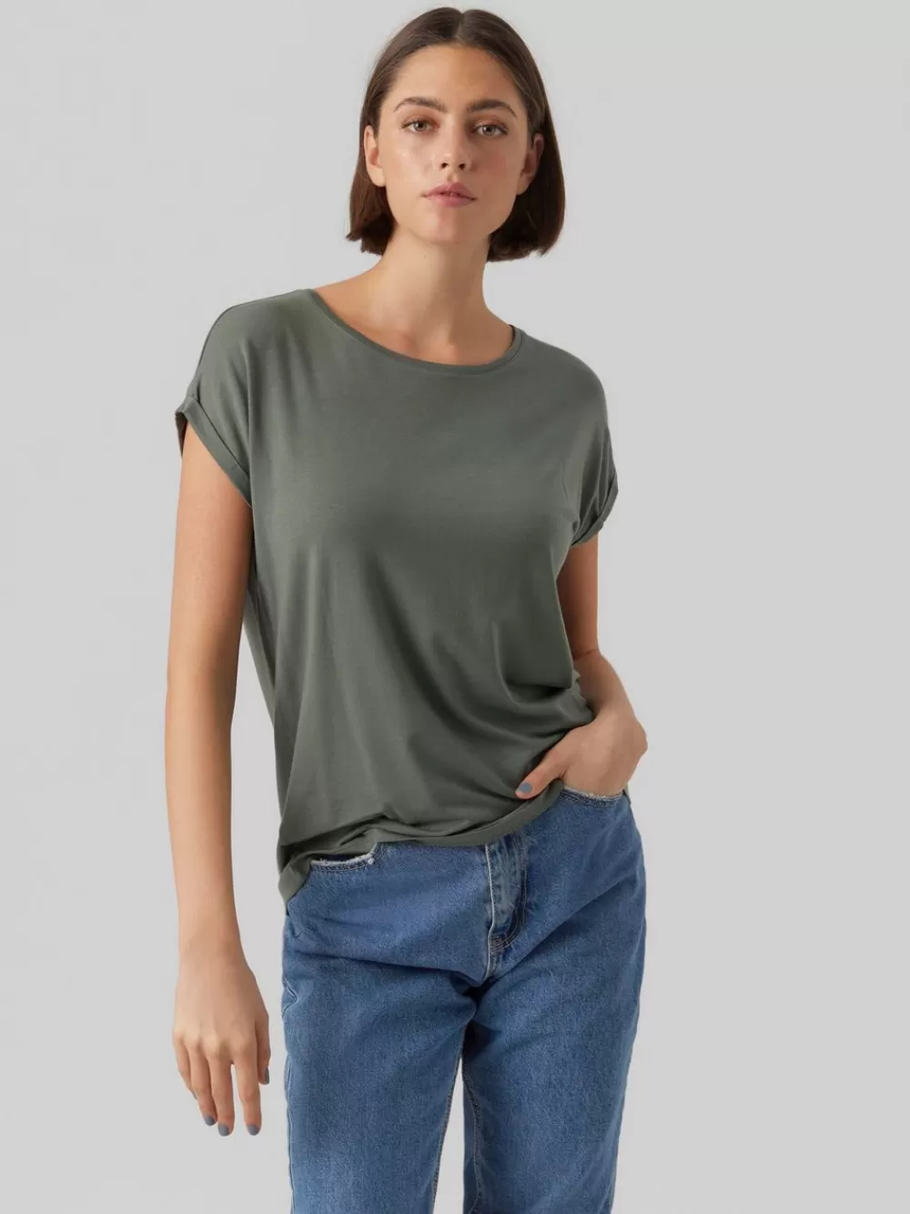 VERO MODA VMAVA T-paidat Laurel Wreath Hot