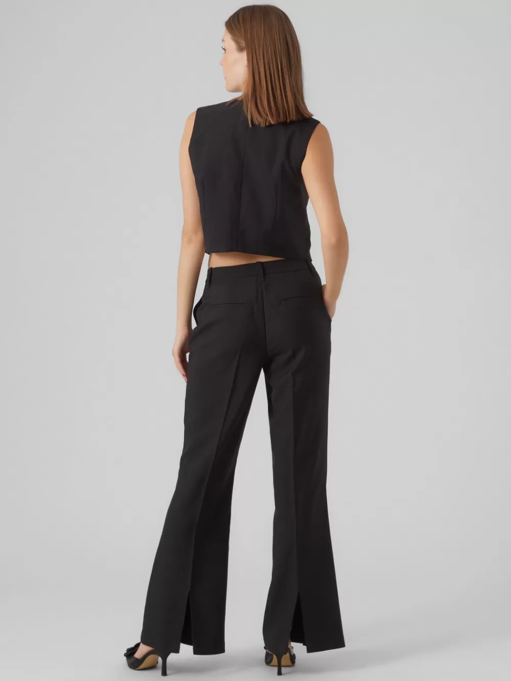 VERO MODA VMAVERY Normaali vyötärö Housut Black Best