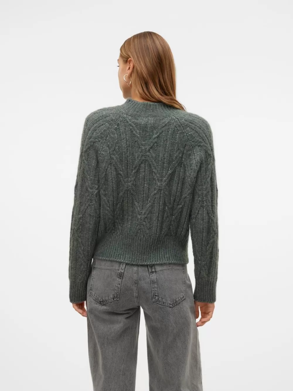 VERO MODA VMBAILY Neulepuserot Balsam Green Best