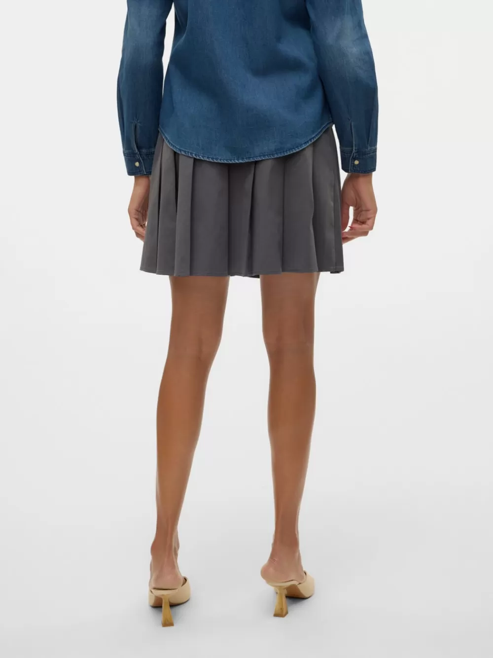 VERO MODA VMBAYA Normaali vyötärö Lyhyt hame Asphalt Fashion