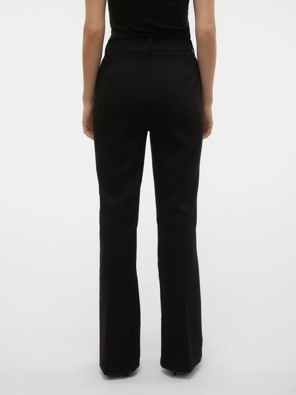 VERO MODA VMBEATE Korkea vyötärö Housut Black Fashion
