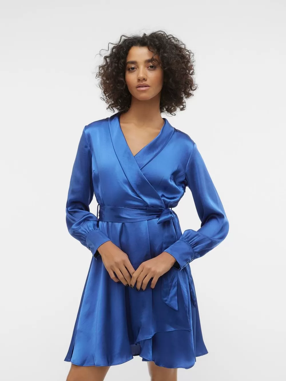 VERO MODA VMBEATRICE Lyhyt mekko Galaxy Blue Store