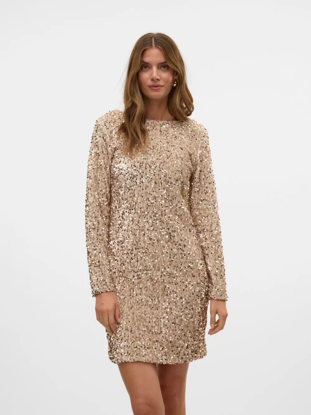 VERO MODA VMBELLA Lyhyt mekko Pumice Stone New