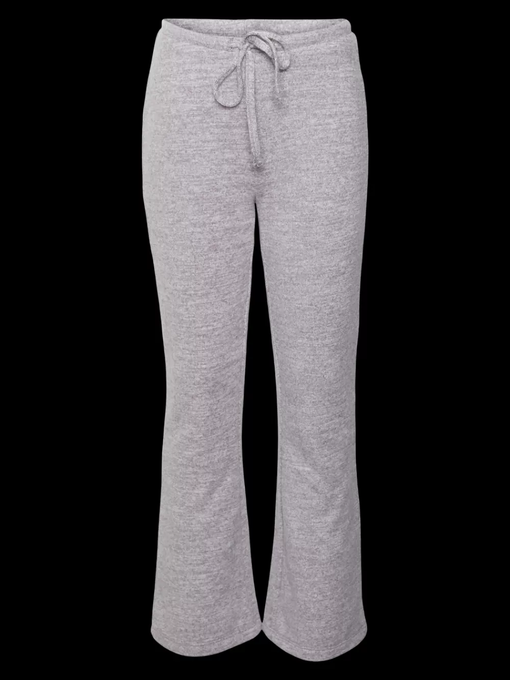 VERO MODA VMBELLA Matala vyötärö Housut Light Grey Melange Hot