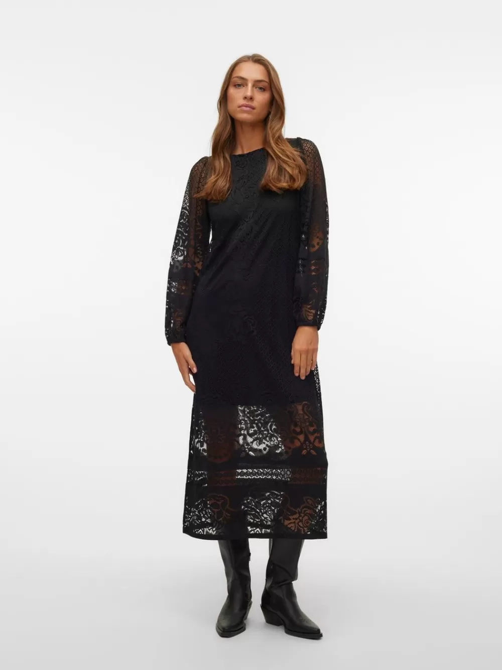 VERO MODA VMBELLA Pitkä mekko Black Shop