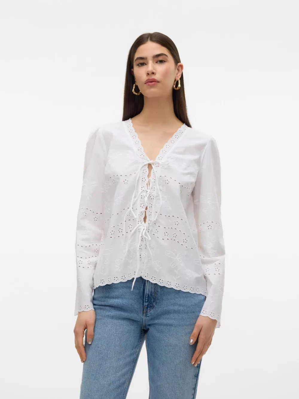 VERO MODA VMBELLA Topit Bright White Discount