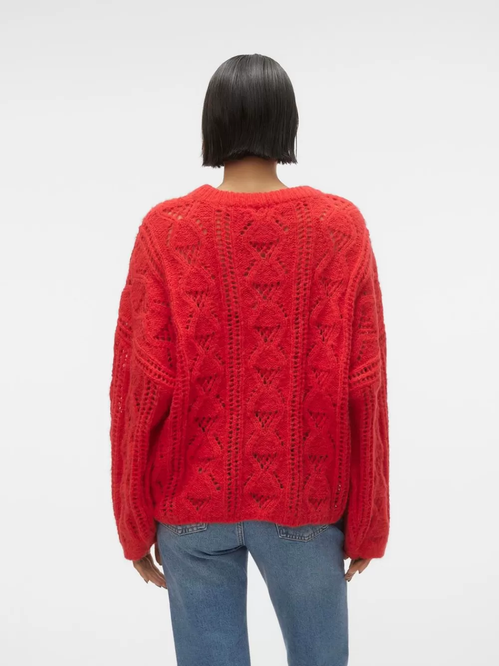 VERO MODA VMBERRY Neulepuserot Tomato Clearance