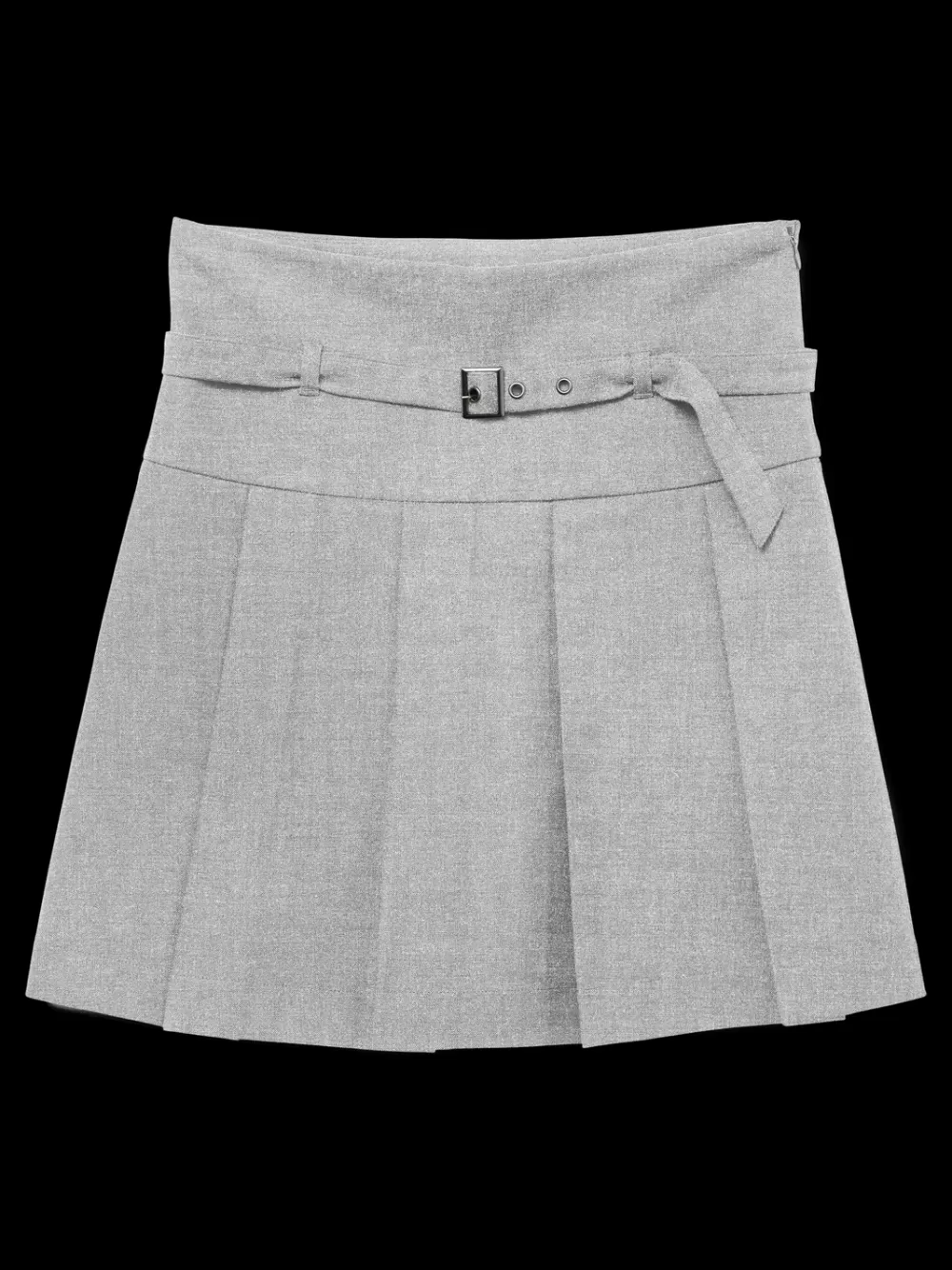 VERO MODA VMBESTIE Korkea vyötärö Minihame Dark Grey Melange Shop