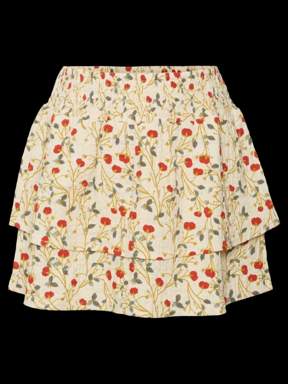 VERO MODA VMBIA Normaali vyötärö Lyhyt hame Oyster Gray New