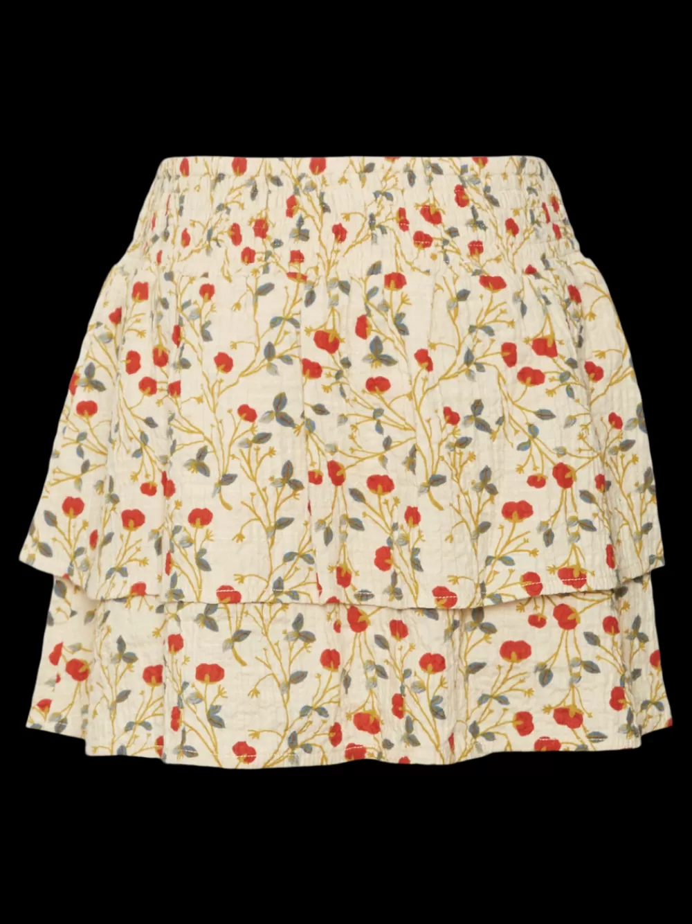 VERO MODA VMBIA Normaali vyötärö Lyhyt hame Oyster Gray New
