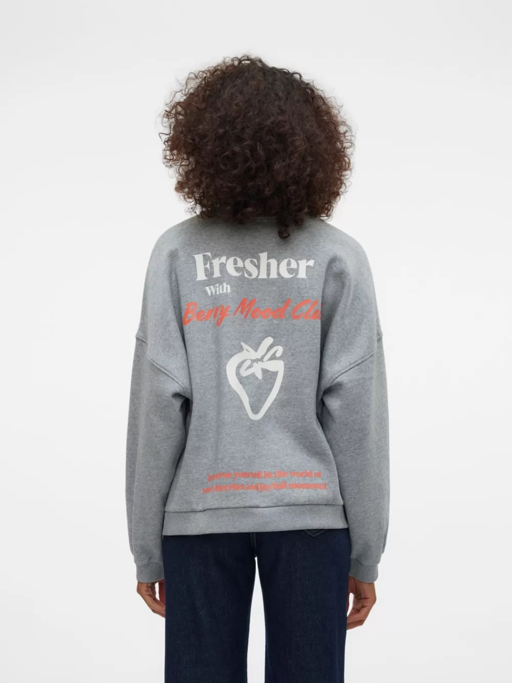 VERO MODA VMBITTE Svetarit Light Grey Melange Flash Sale