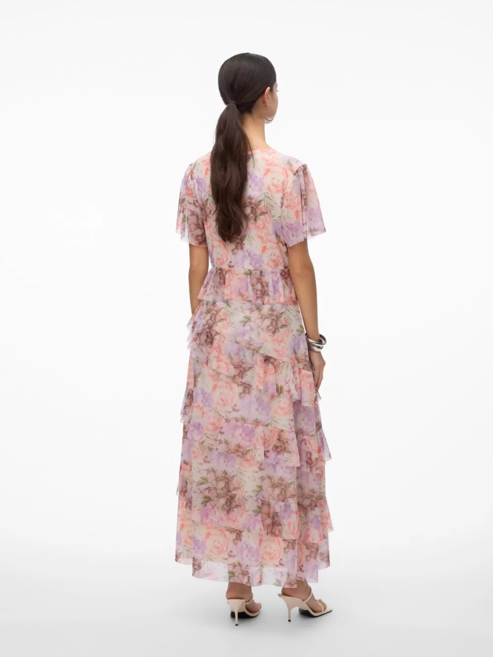 VERO MODA VMBLAIR Pitkä mekko Birch New