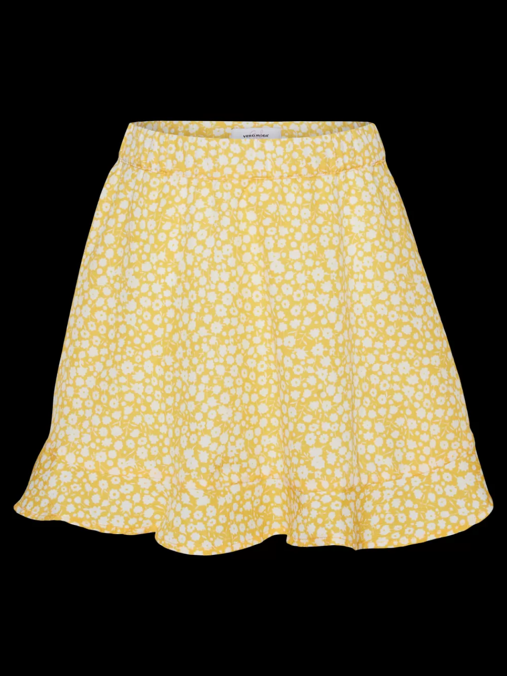 VERO MODA VMBLANCA Normaali vyötärö Lyhyt hame Golden Cream New