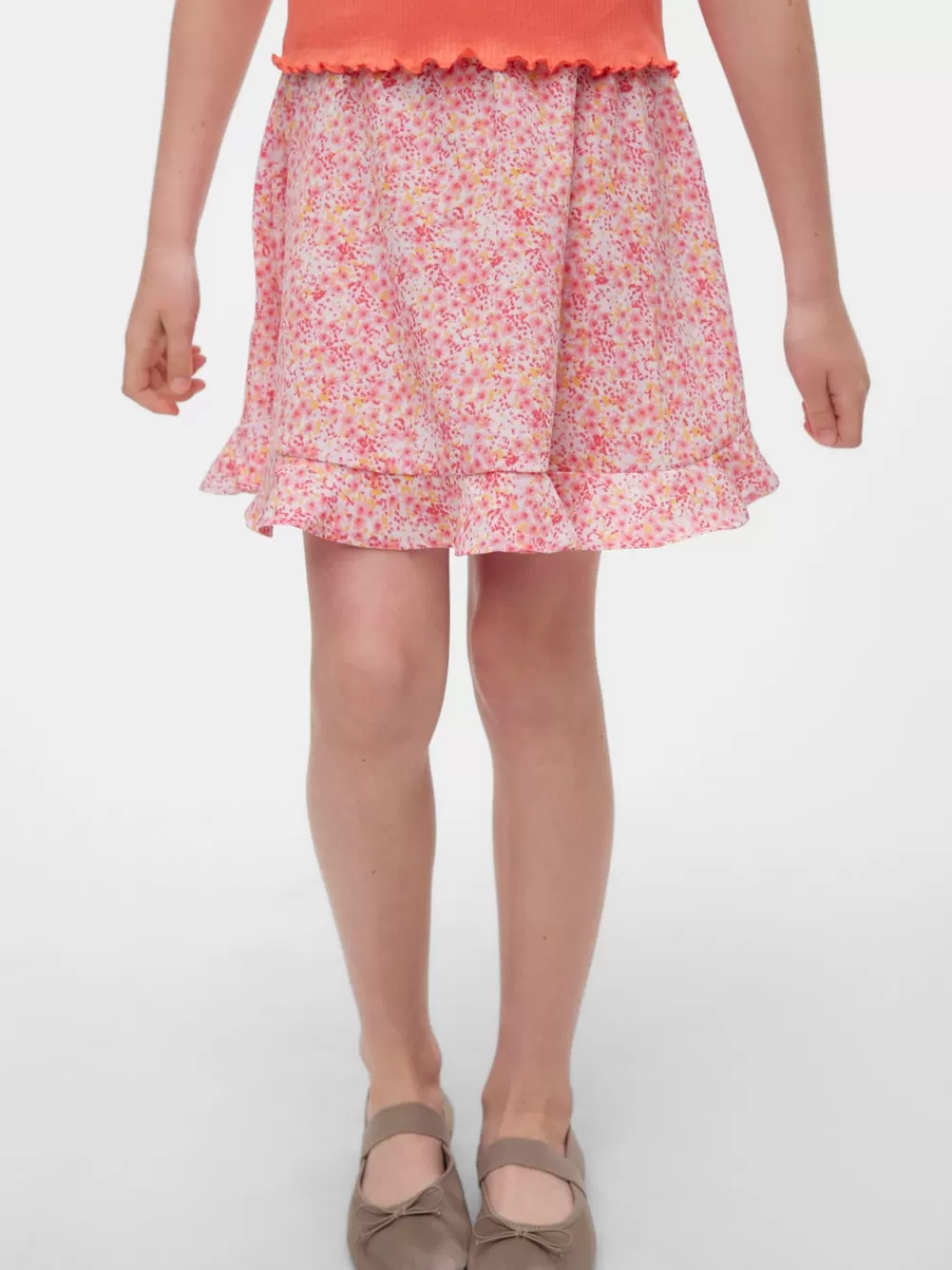 VERO MODA VMBLANCA Normaali vyötärö Lyhyt hame Orchid Bloom Best