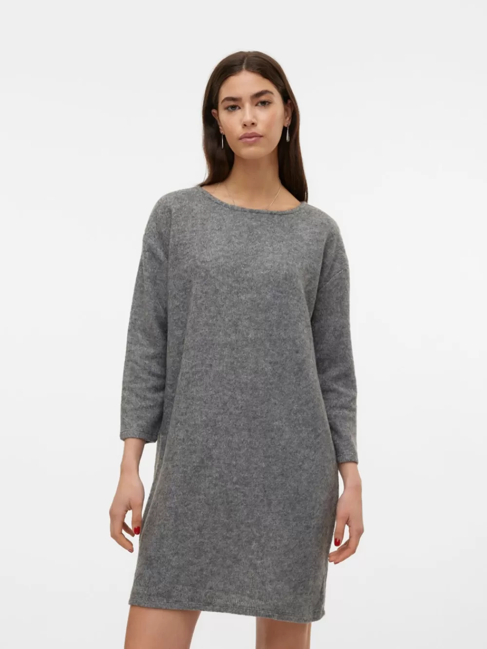 VERO MODA VMBLIS Lyhyt mekko Light Grey Melange Outlet