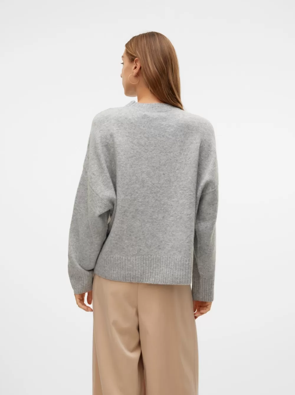 VERO MODA VMBOOM Neulepuserot Light Grey Melange Flash Sale