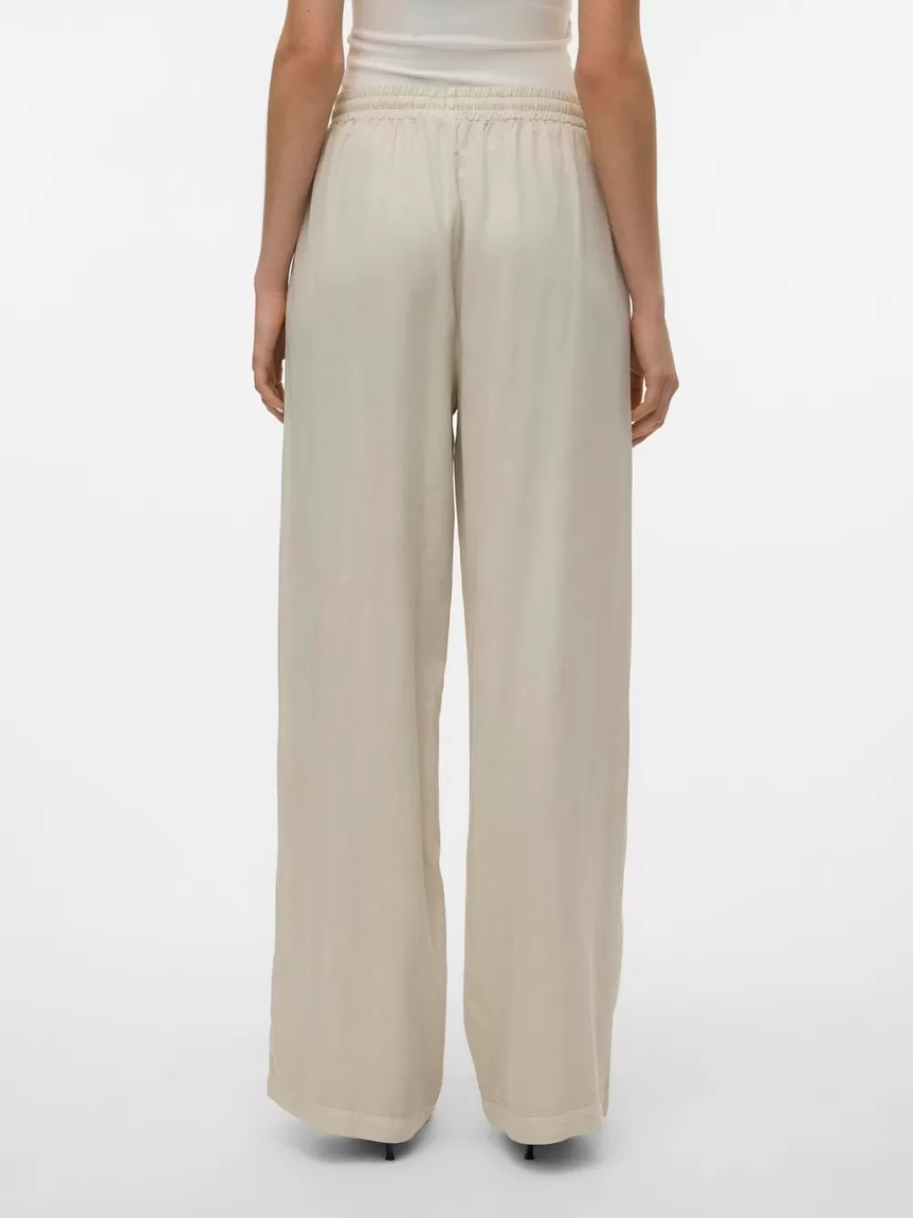 VERO MODA VMBREE Korkea vyötärö Housut Silver Lining Sale