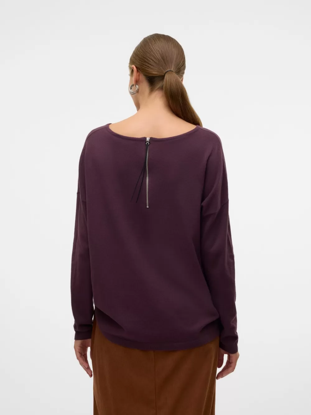 VERO MODA VMBREEZE Neulepuserot Plum Perfect Sale