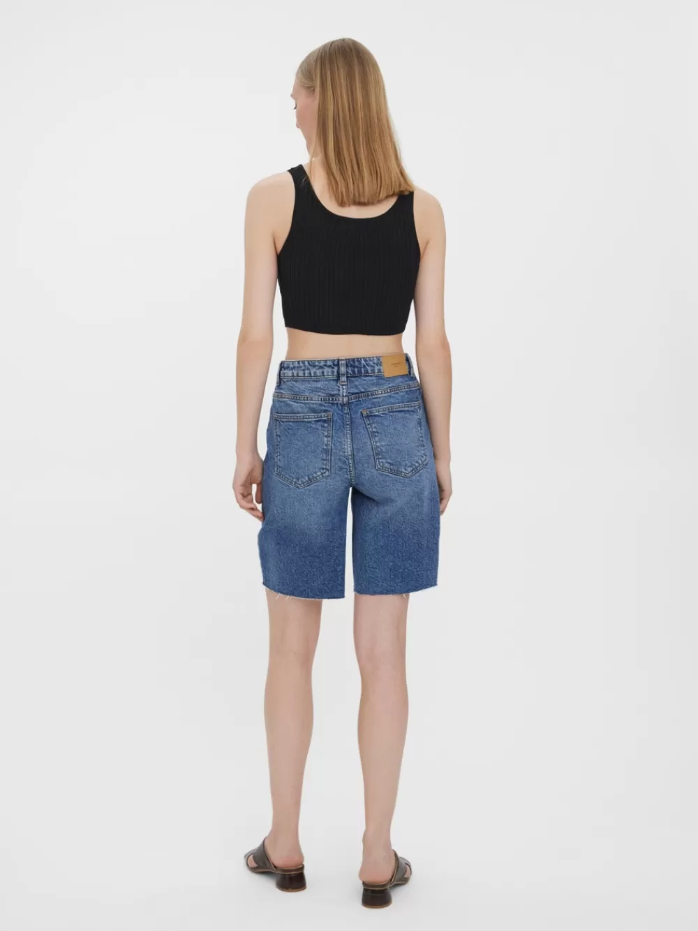 VERO MODA VMBRENDA Shortsit Dark Blue Denim Sale
