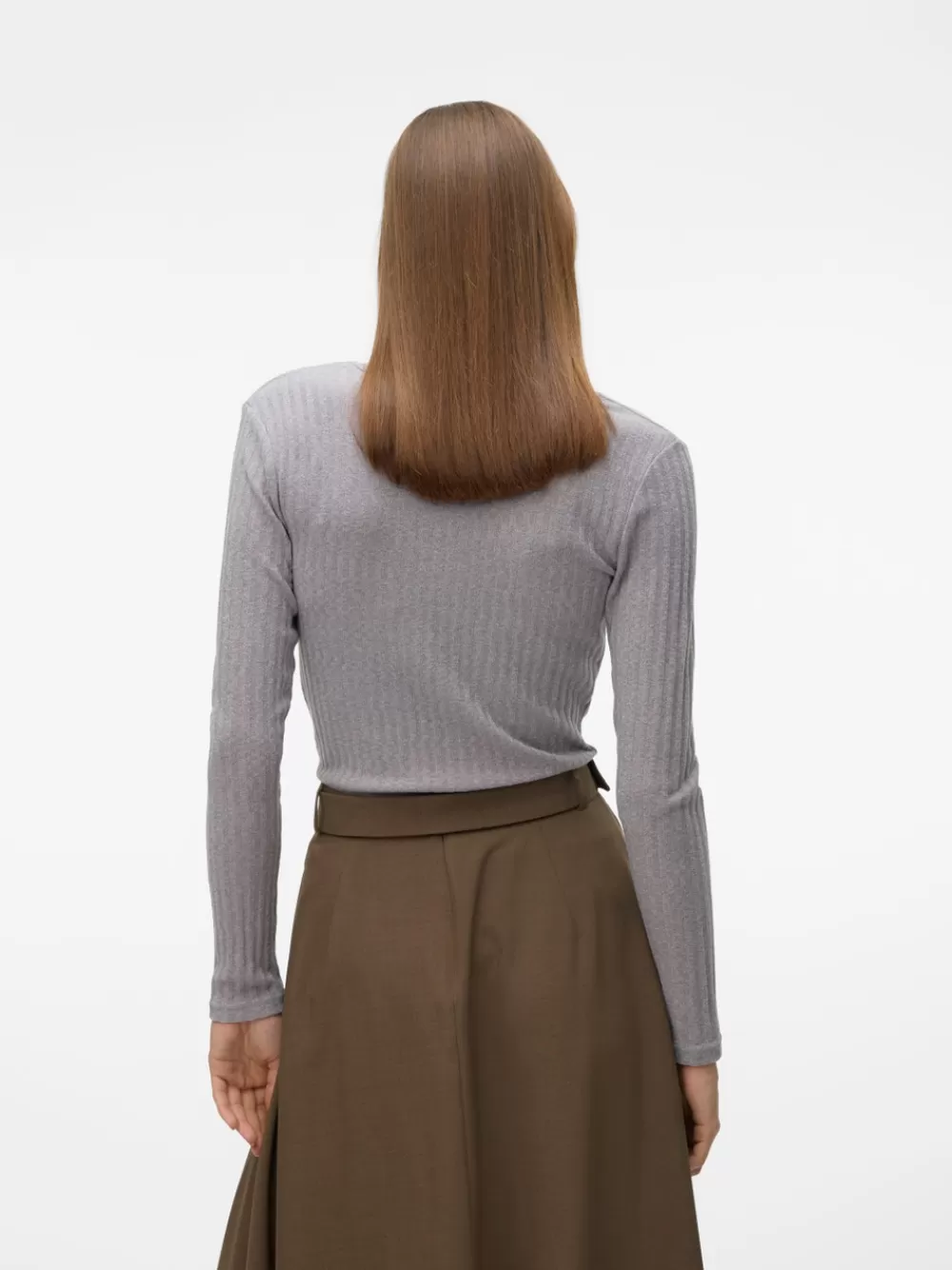 VERO MODA VMBRITT Topit Light Grey Melange Best Sale