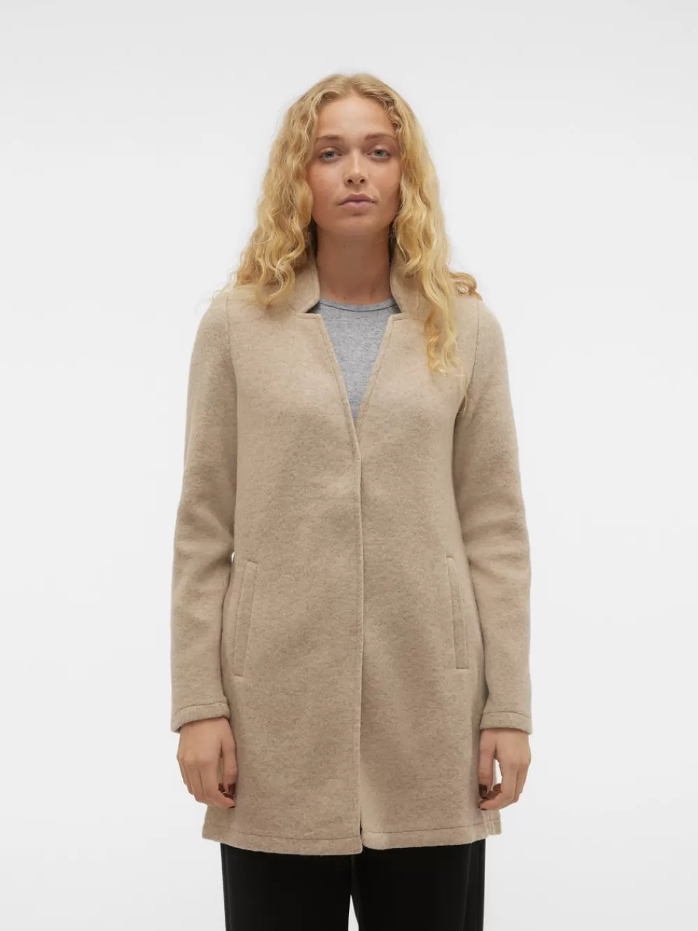 VERO MODA VMBRUSHEDKATRINE Takit Silver Mink Discount