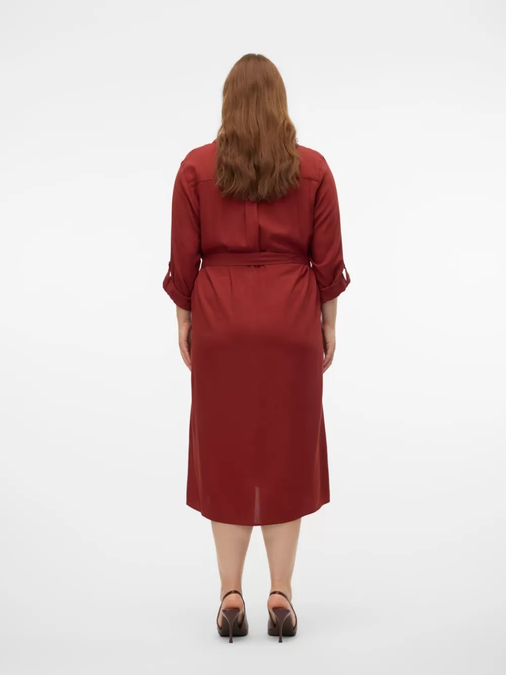 VERO MODA VMBUMPY Midimekko Fired Brick Cheap