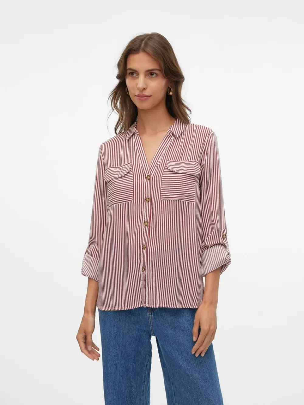 VERO MODA VMBUMPY Paidat Fired Brick Shop