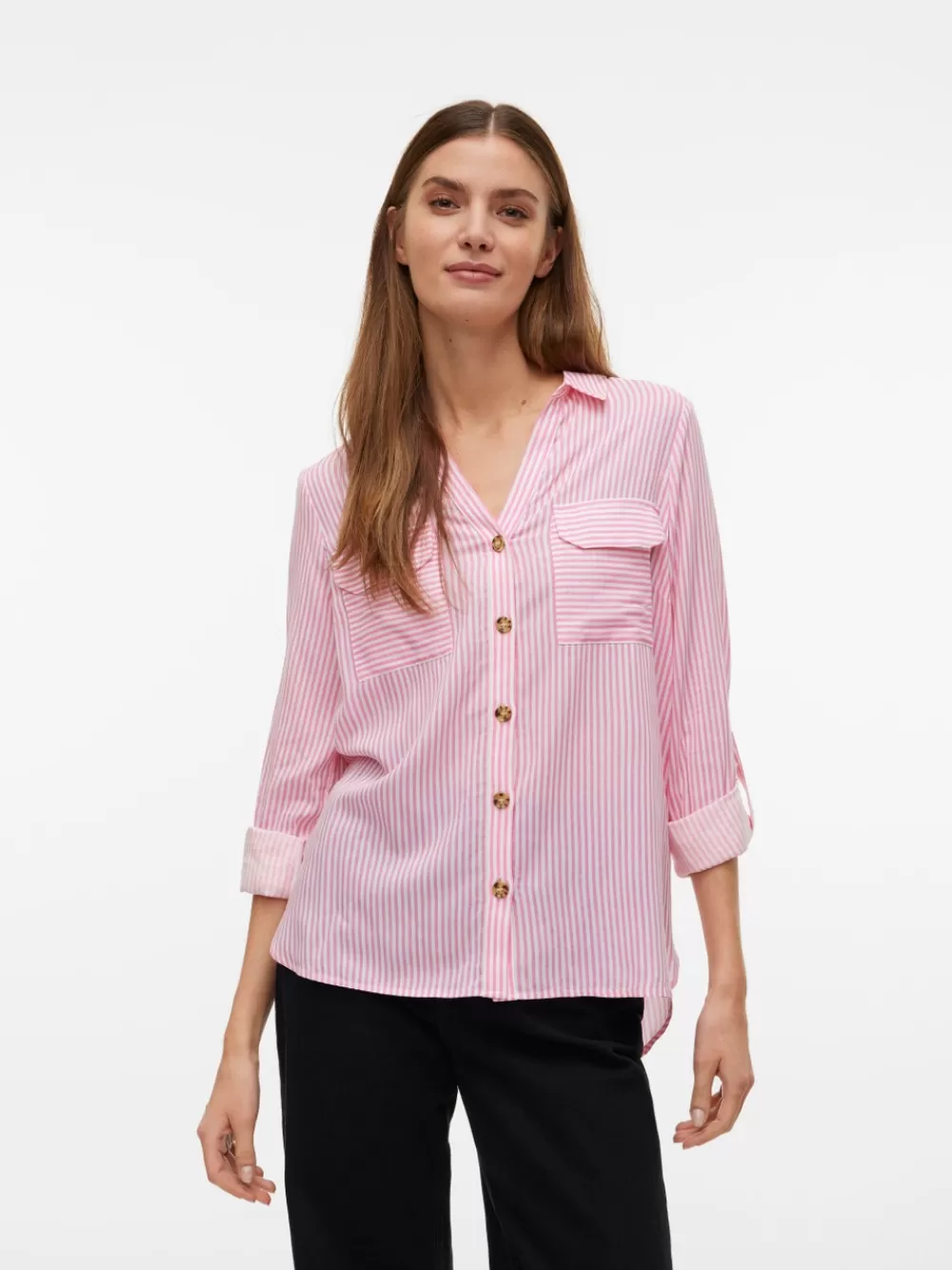 VERO MODA VMBUMPY Paidat Pink Cosmos Hot