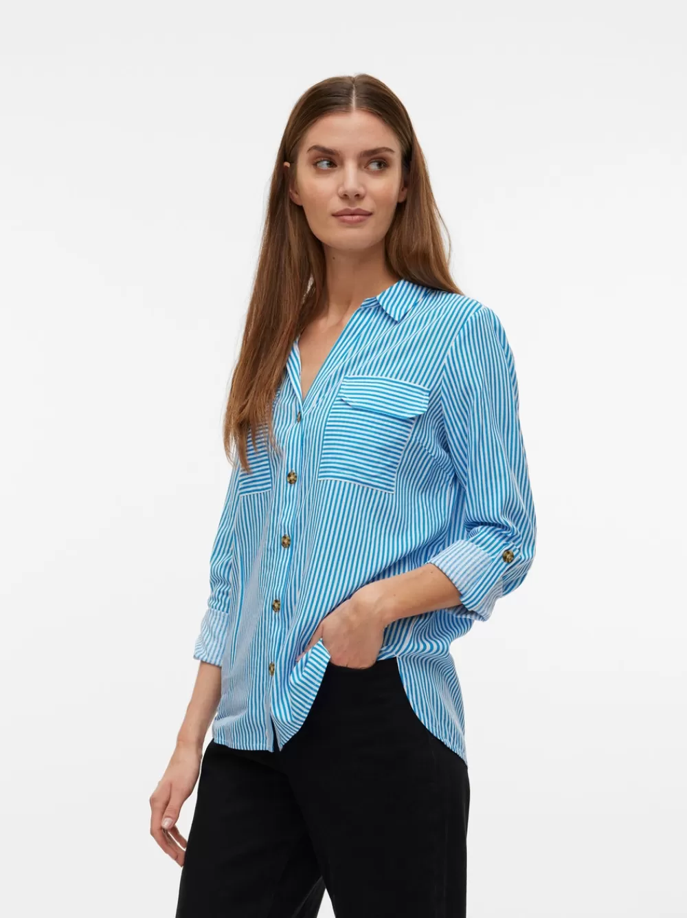 VERO MODA VMBUMPY Paidat Ibiza Blue Fashion