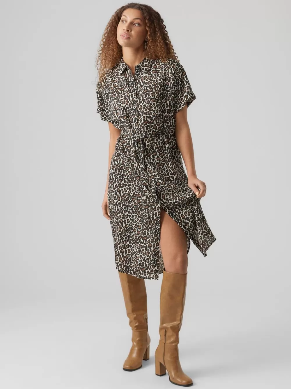 VERO MODA VMBUMPY Pitkä mekko Oatmeal New