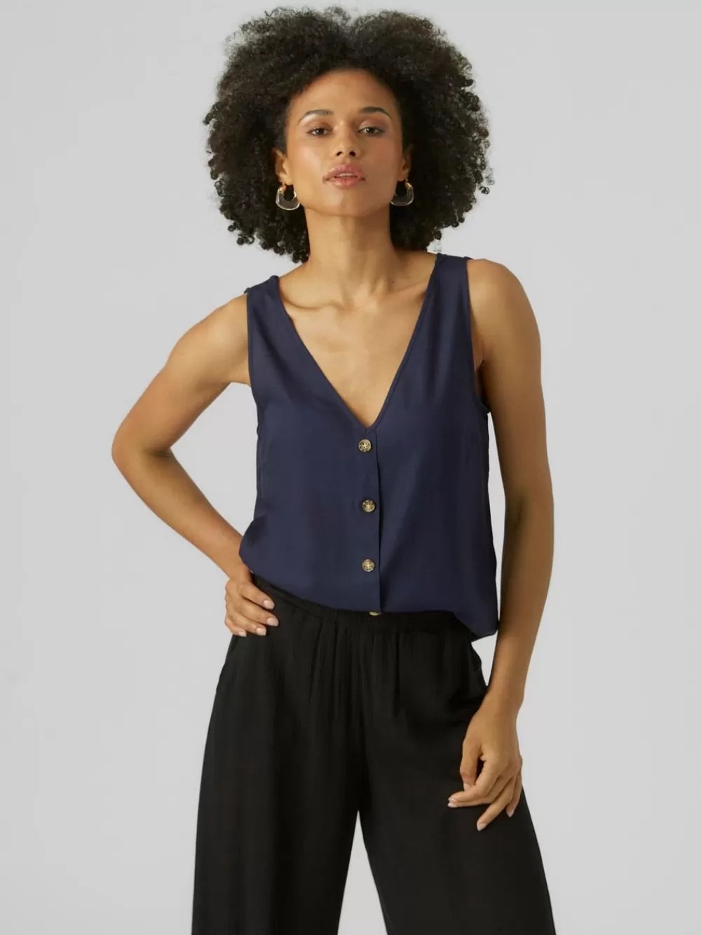 VERO MODA VMBUMPY Topit Navy Blazer Shop
