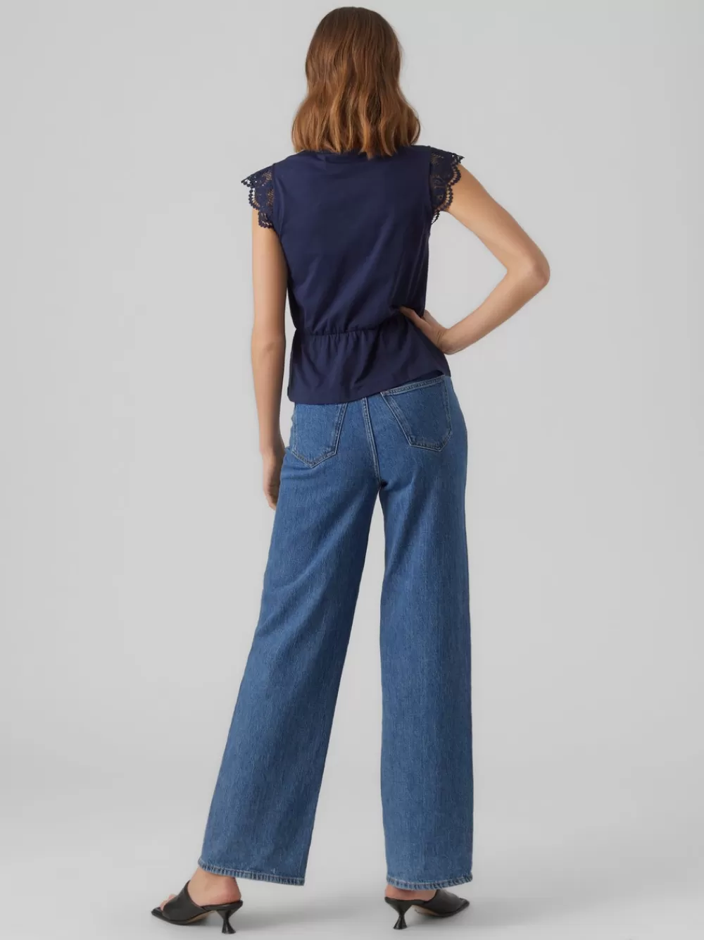VERO MODA VMCAIA Topit Navy Blazer Best Sale